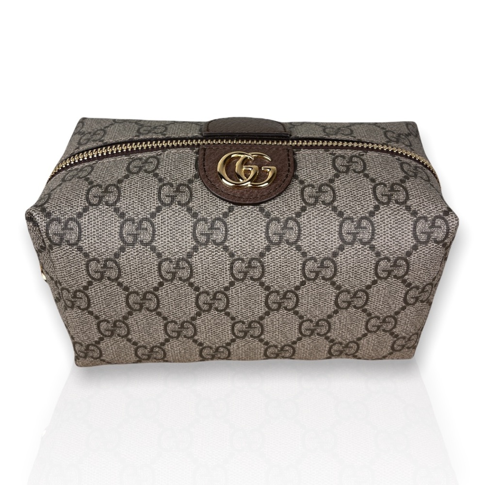 GUCCI GG SUPREME COSMETIC BAG - Picture 9 of 12
